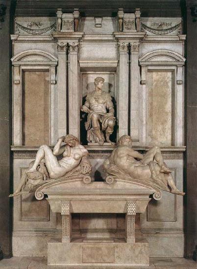 Michelangelo Buonarroti Tomb of Giuliano de' Medici oil painting image